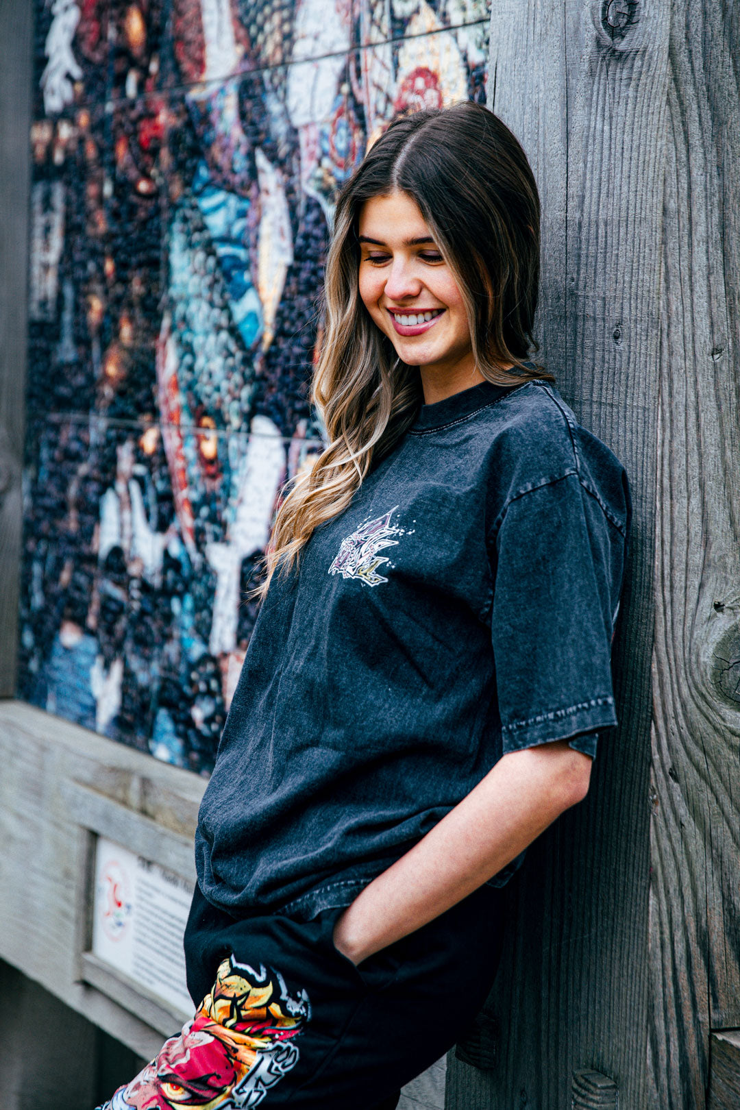 Blind Resolve Heavyweight Mineral Wash Tee - Black