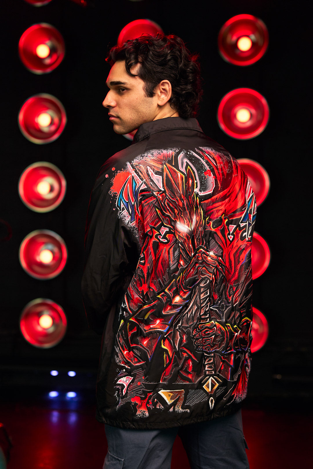 Blood Knight Coach Jacket - Black