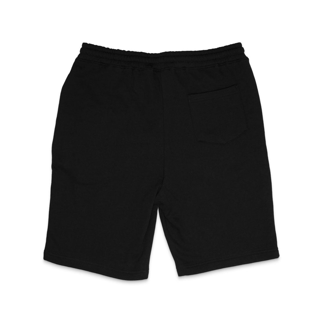 Flame Pillar Midweight Shorts - Black