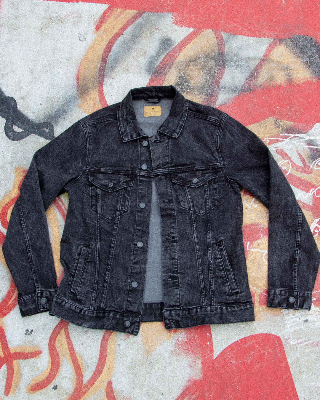 Bound by Steel Denim Jacket - Black