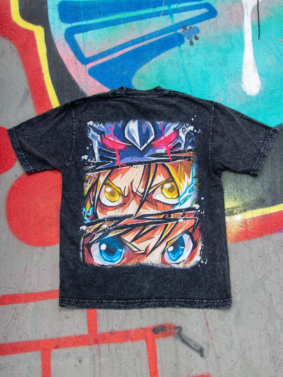 Eyes of Hope Heavyweight Mineral Wash Tee - Mineral Black