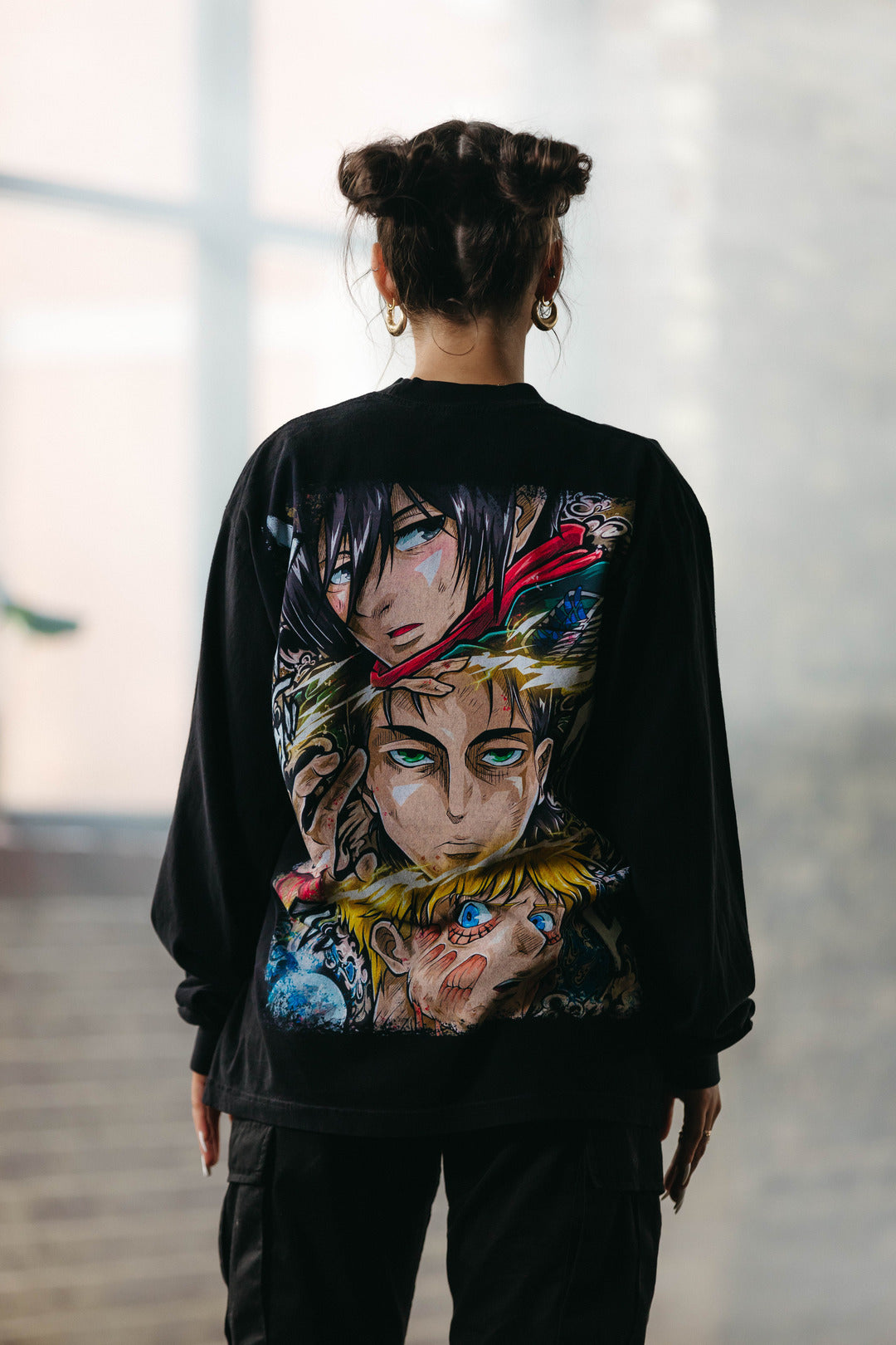 Freedom Fighters Long Sleeve - Black