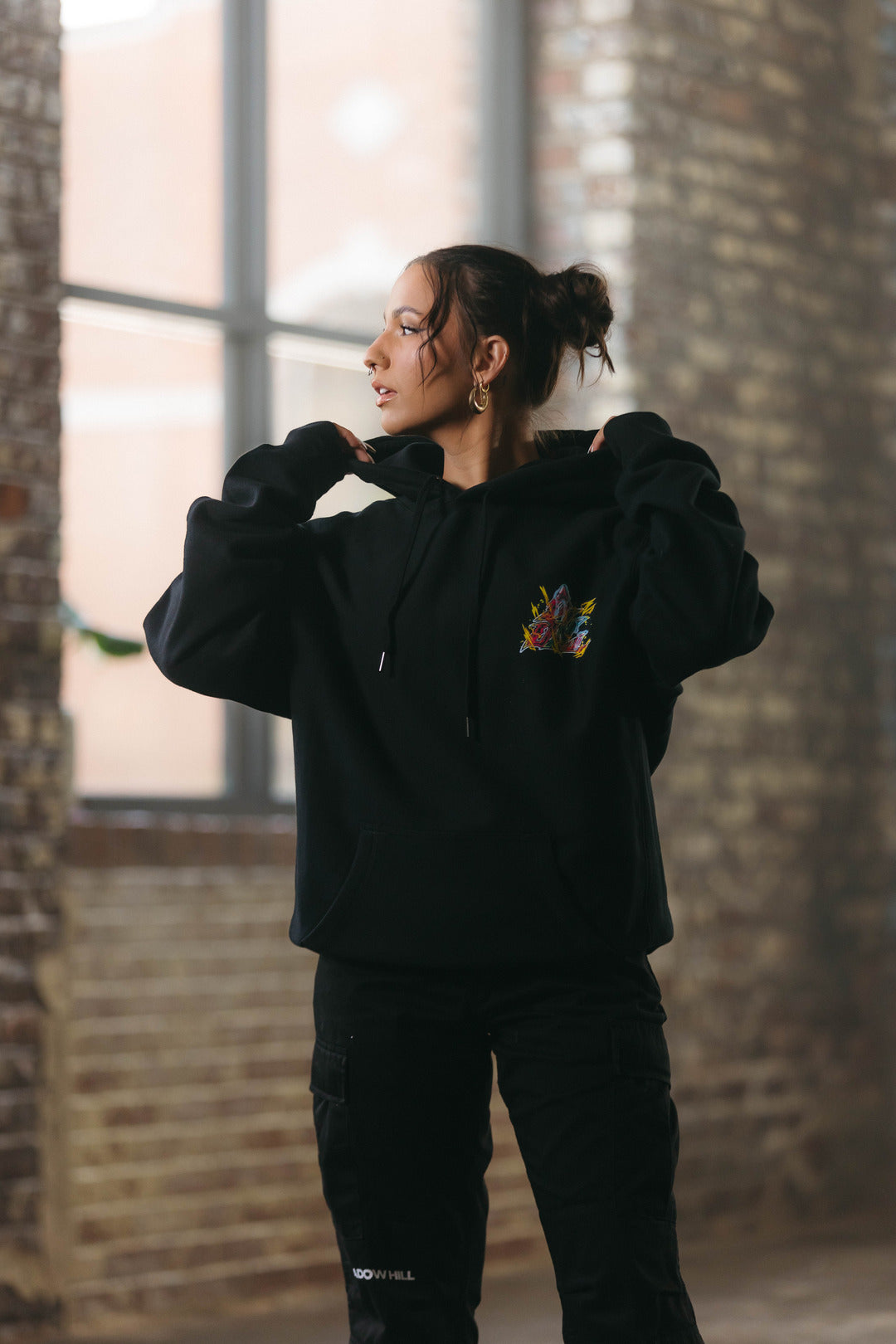 Heavy Burden Heavyweight Hoodie - Black