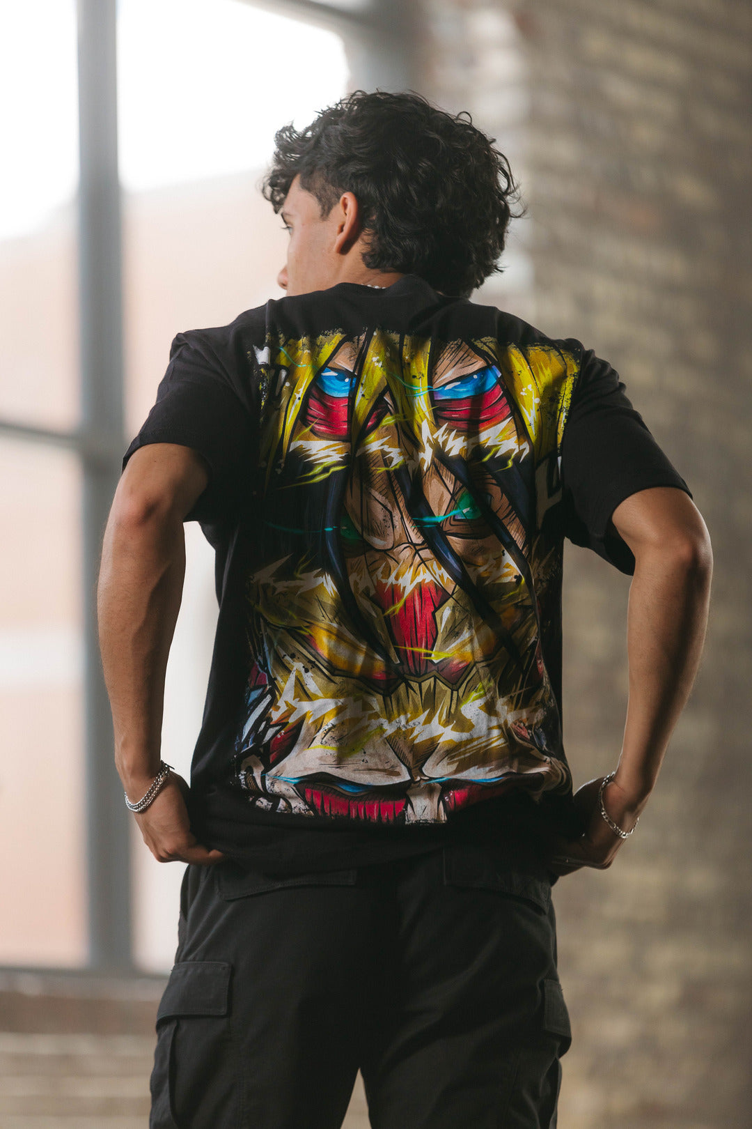 Titans Collide Heavyweight Tee - Black