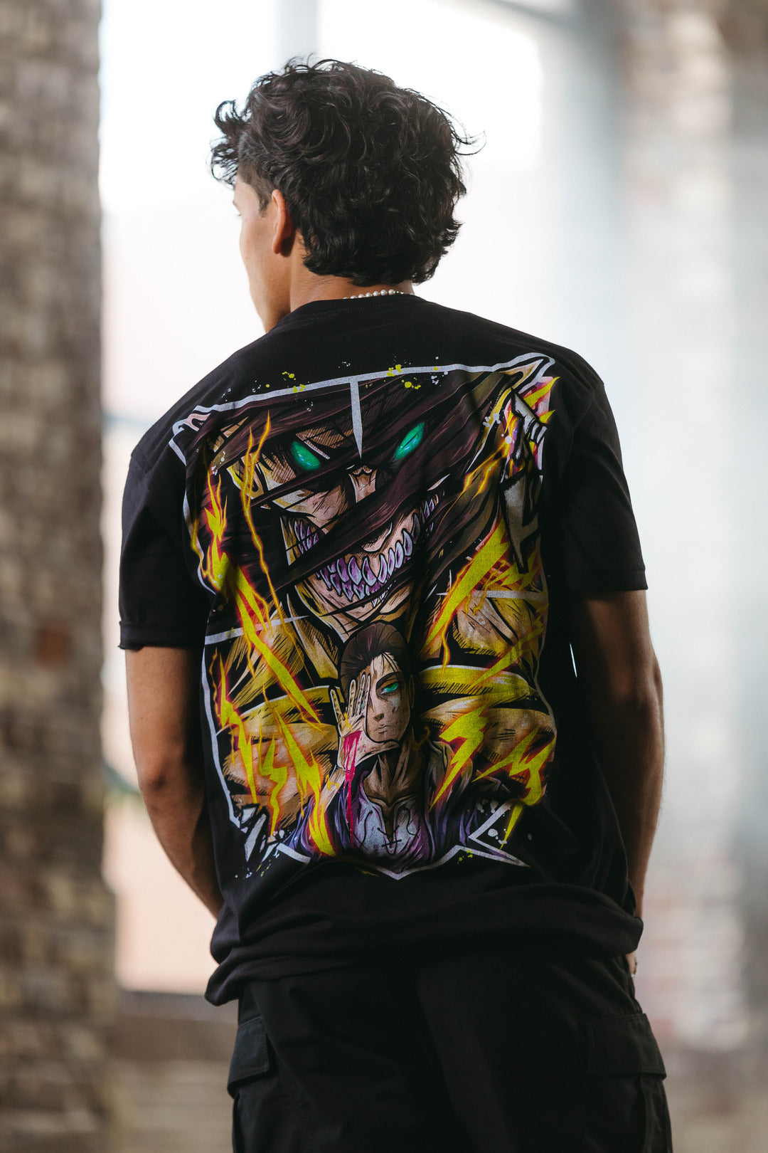 Attack Titan Heavyweight Tee - Black