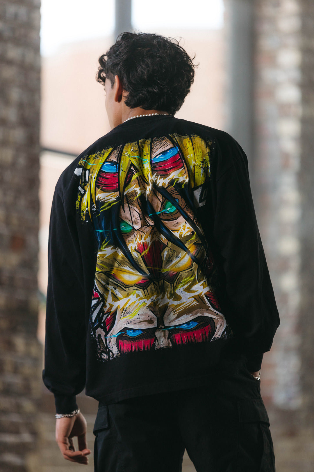 Titans Collide Long Sleeve - Black