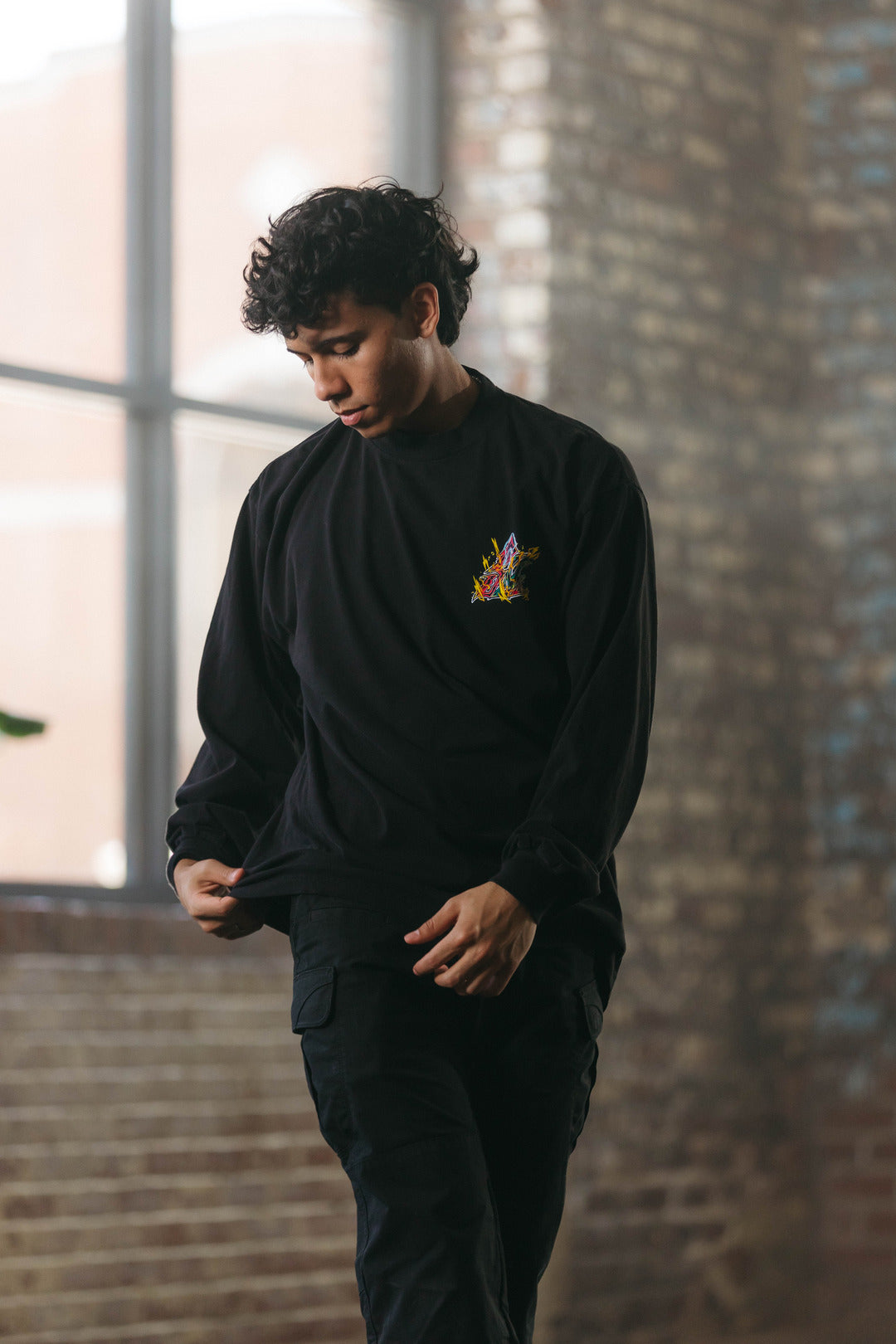 Heavy Burden Long Sleeve - Black
