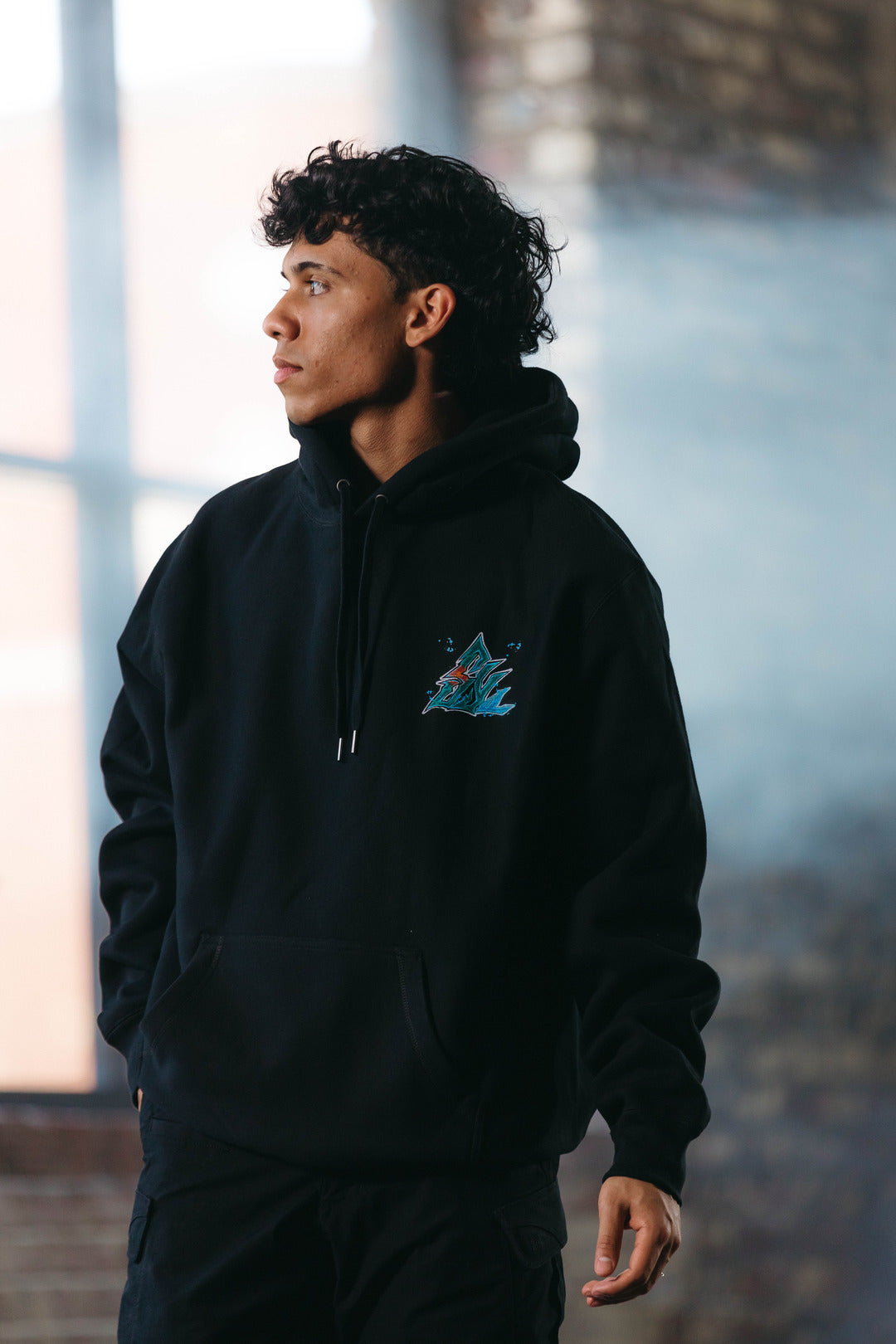 Humanity's Strongest Heavyweight Hoodie - Black
