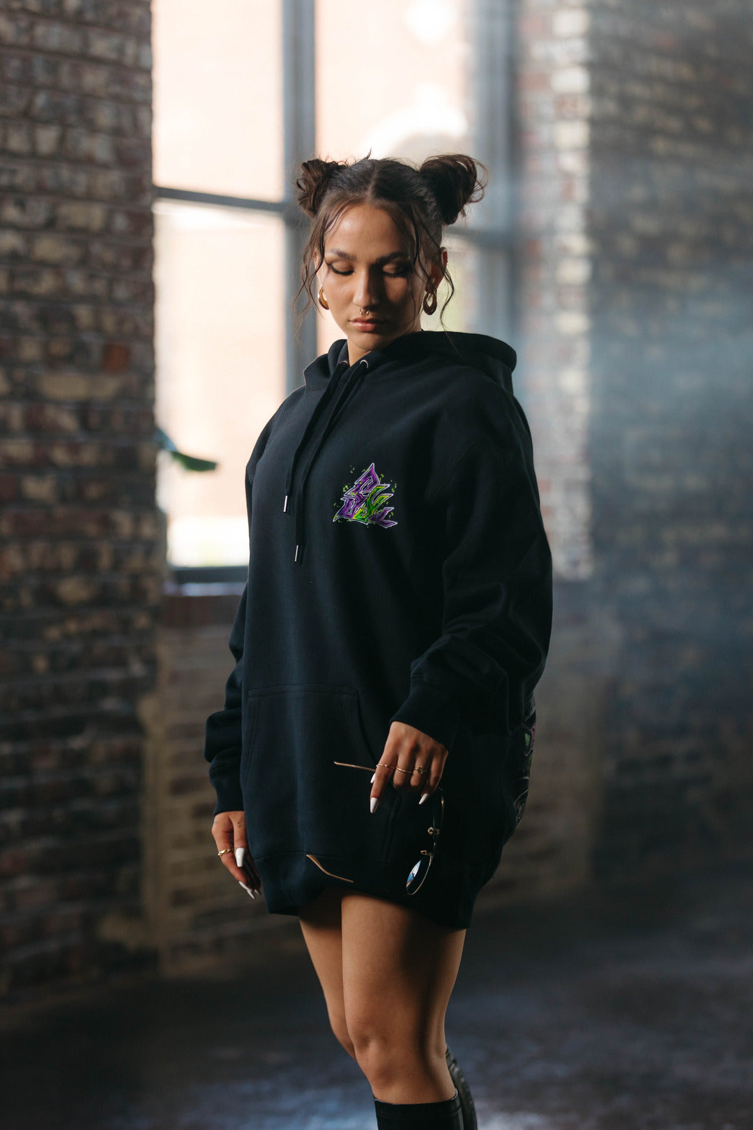 Unit: AOT Heavyweight Hoodie - Black