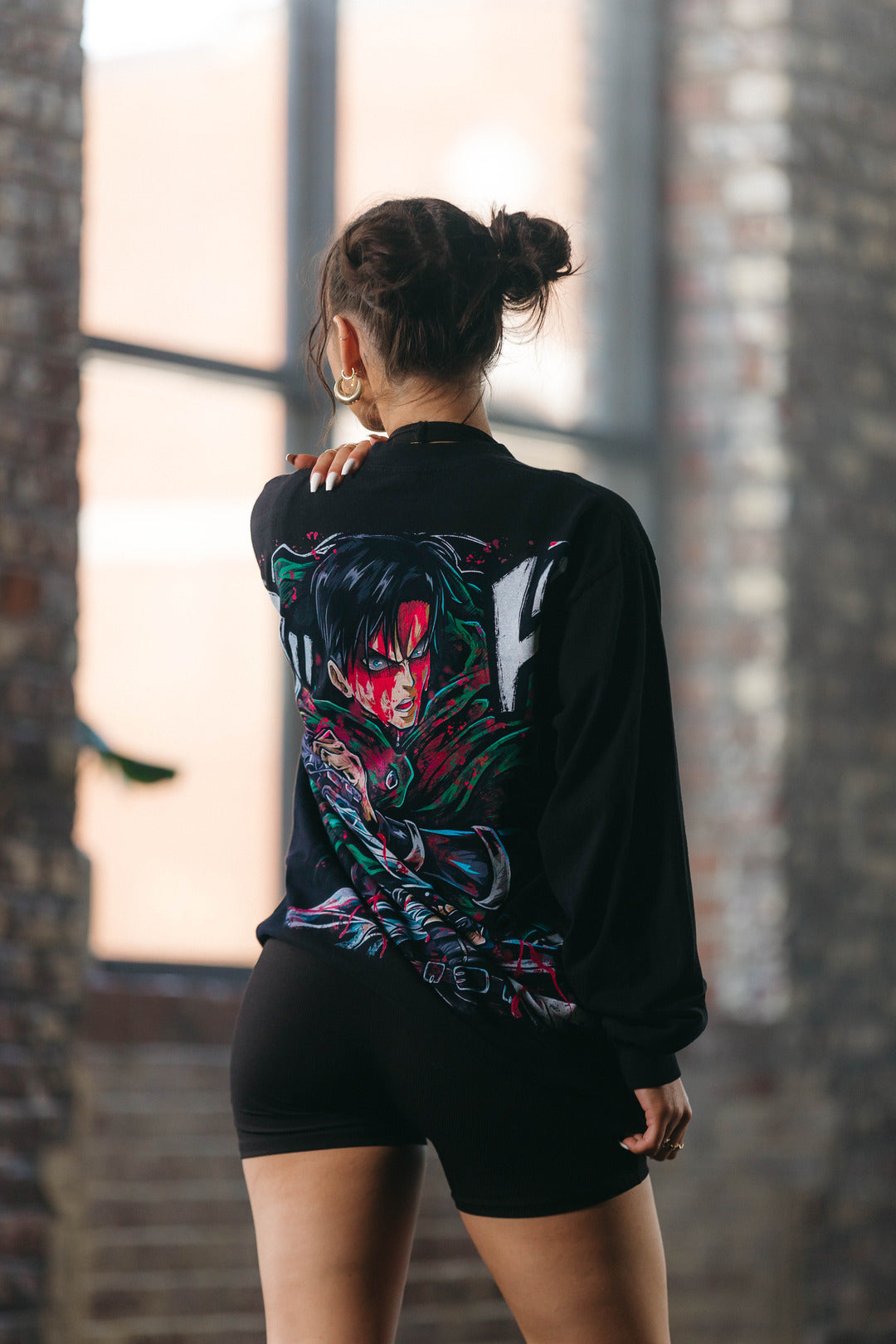 Humanity's Strongest Long Sleeve - Black