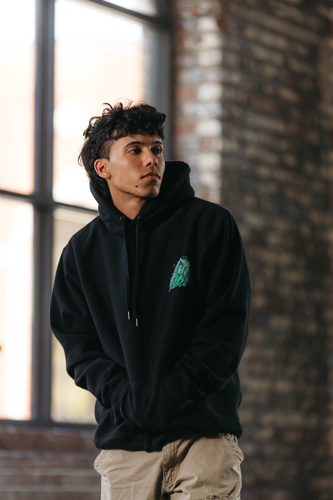 Final Roar Heavyweight Hoodie - Black