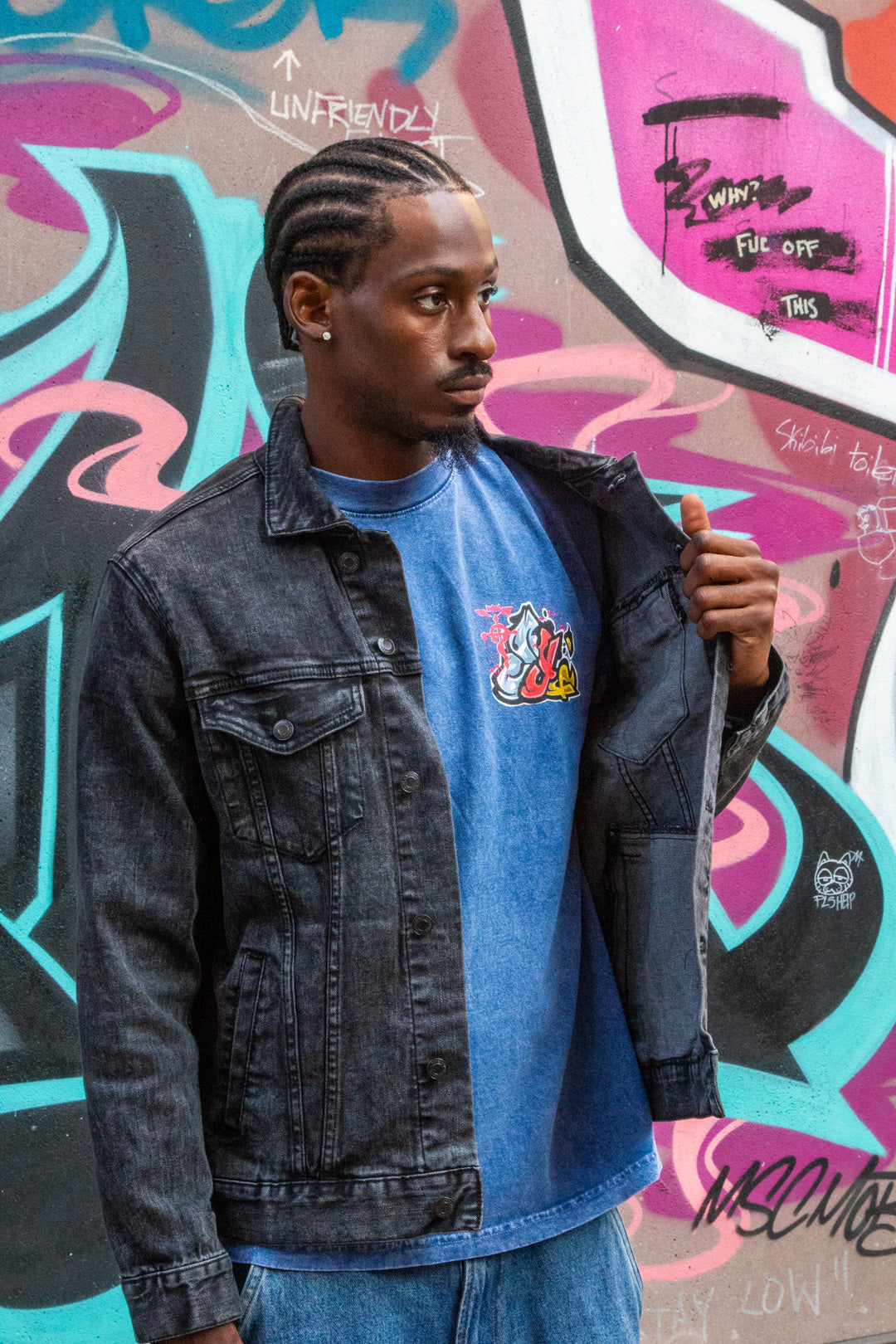 Iron Will Heavyweight Mineral Wash Tee - Indigo