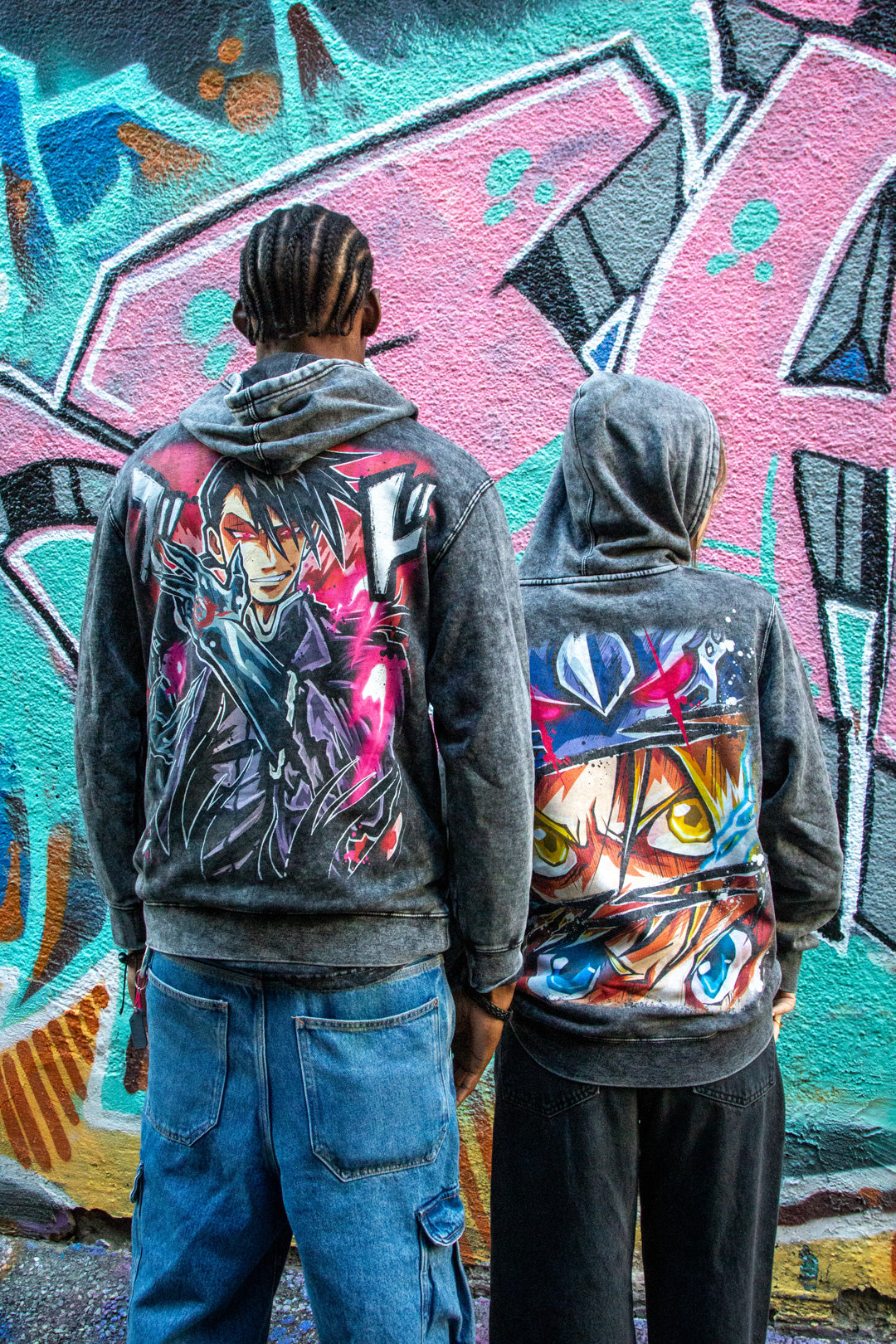 Avaricious King Mineral Wash Hoodie - Black