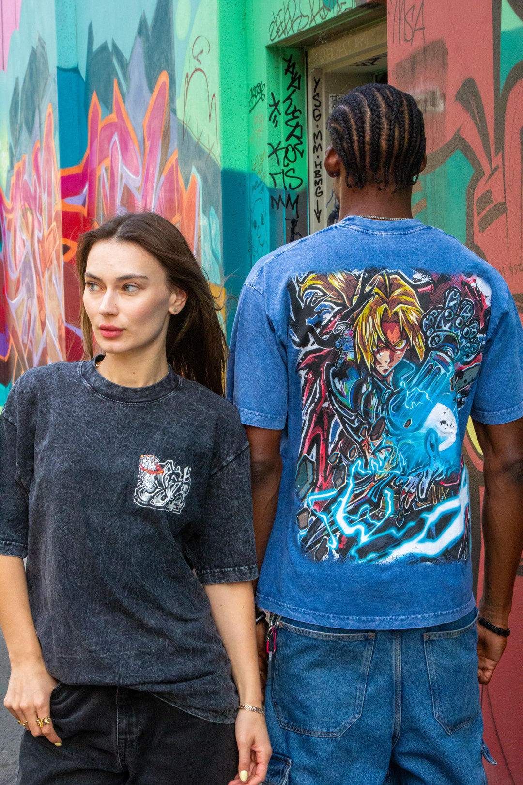 Iron Will Heavyweight Mineral Wash Tee - Indigo