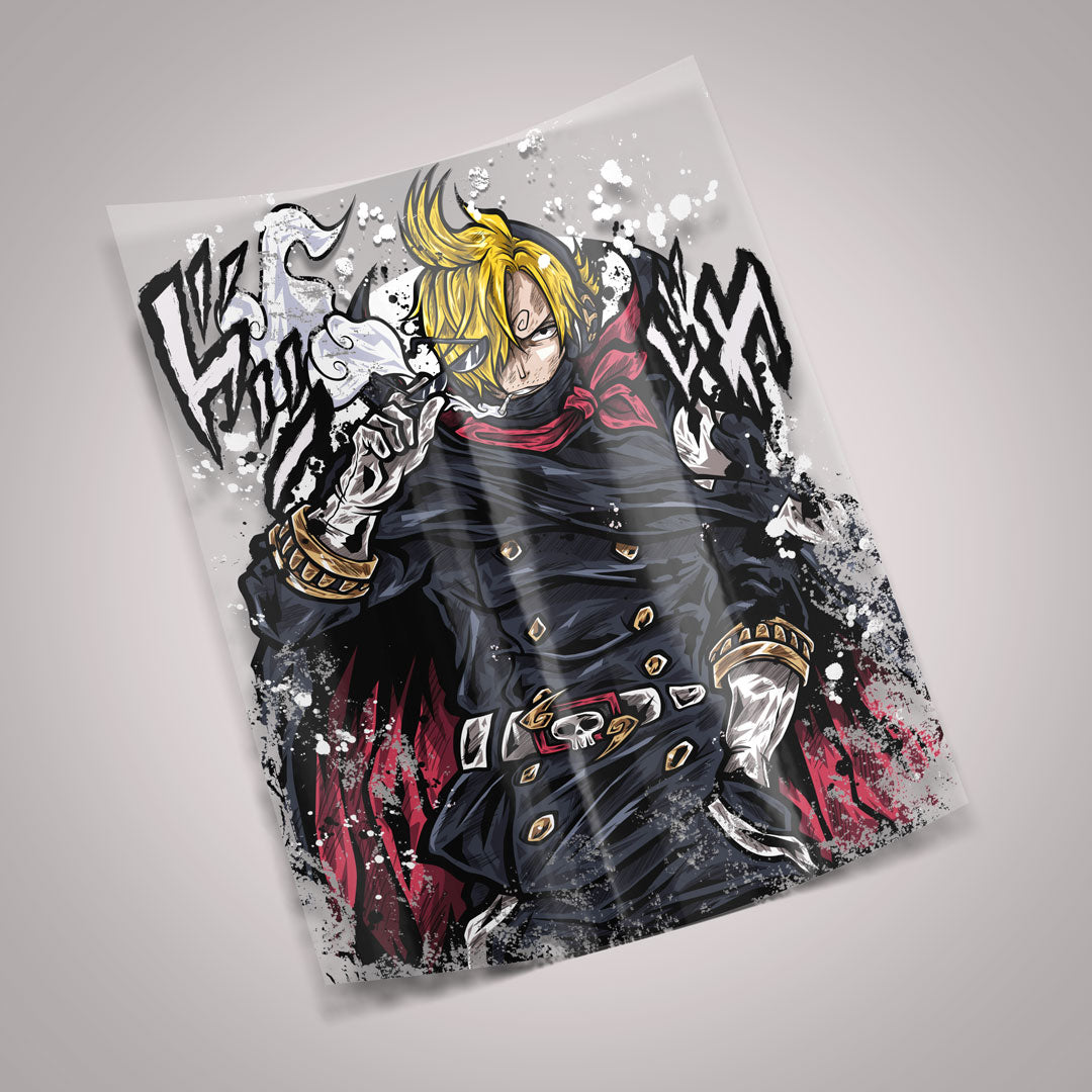 Stealth Black - Premium Sticker (4x6")