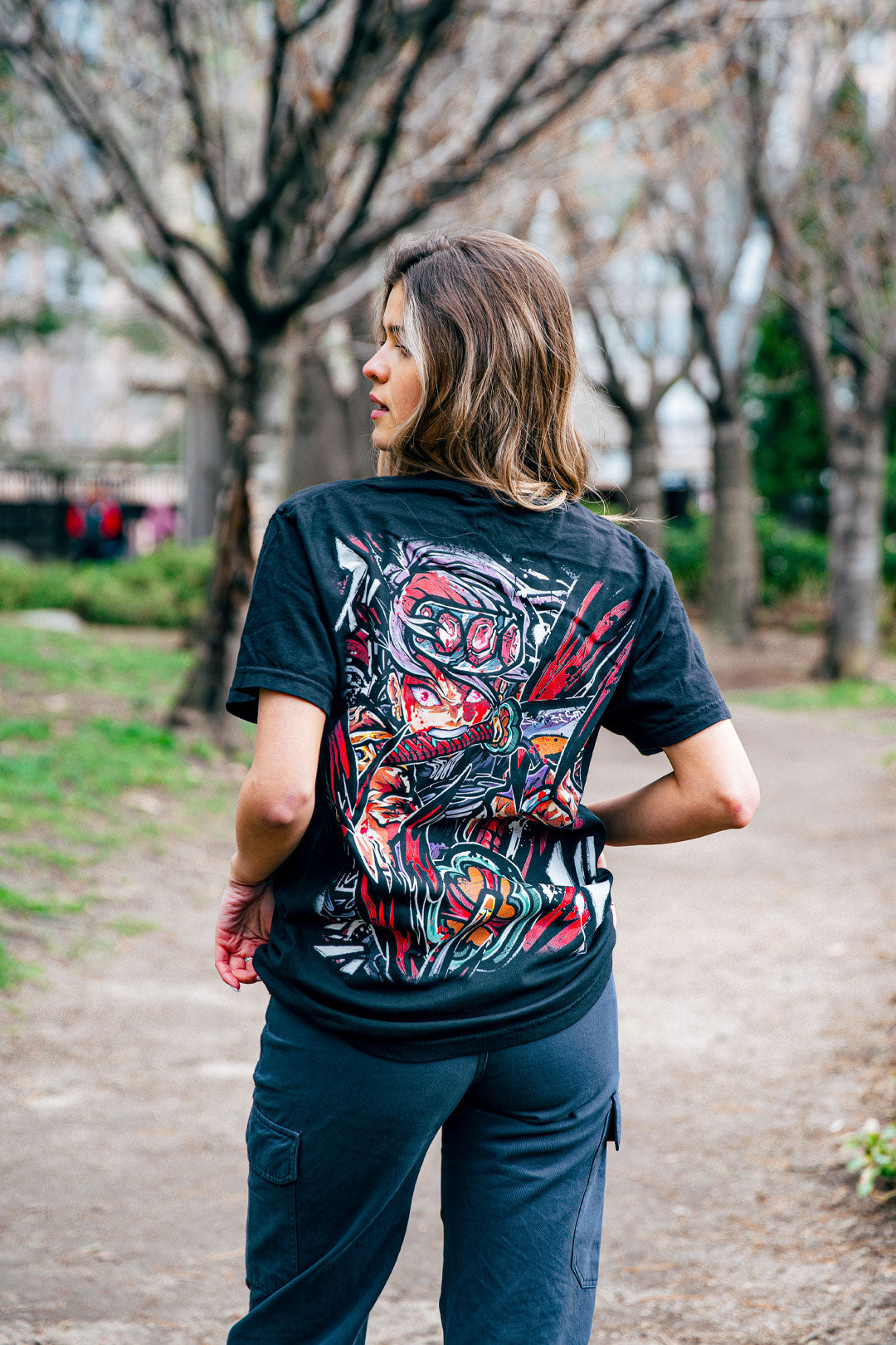 Flashy Showdown Heavyweight Tee - Black
