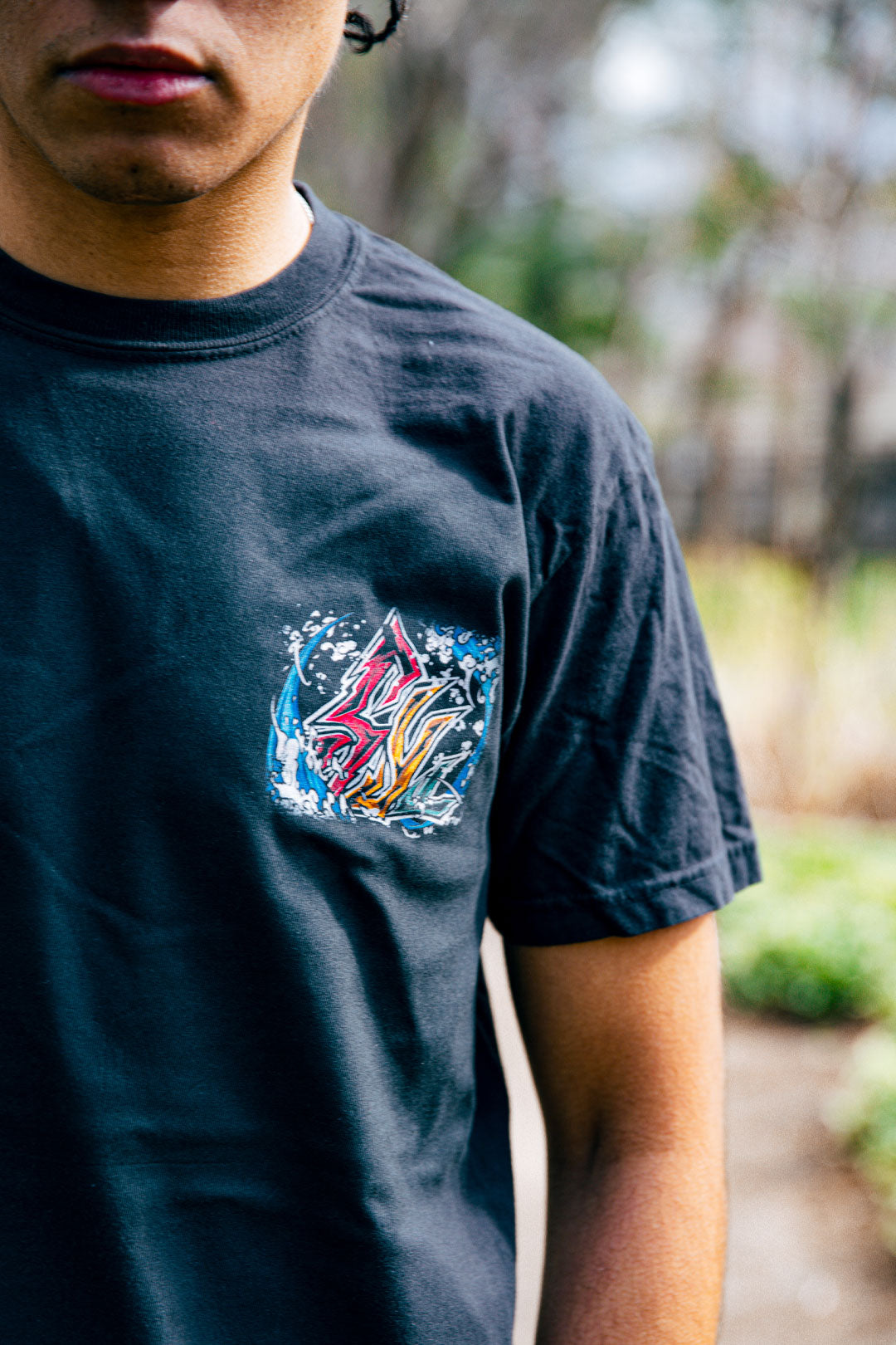 Dead Calm Heavyweight Tee - Black