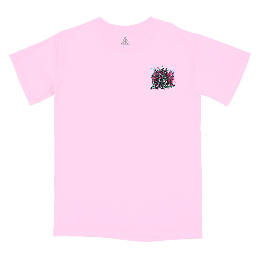 Heavenly Demon Heavyweight Tee - Blossom