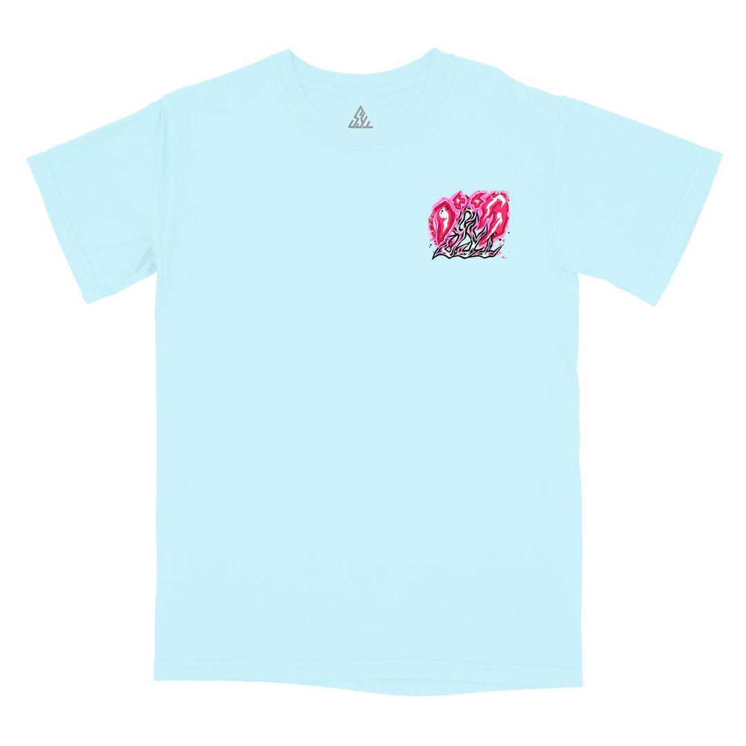 Nekomata Heavyweight Tee - Chambray