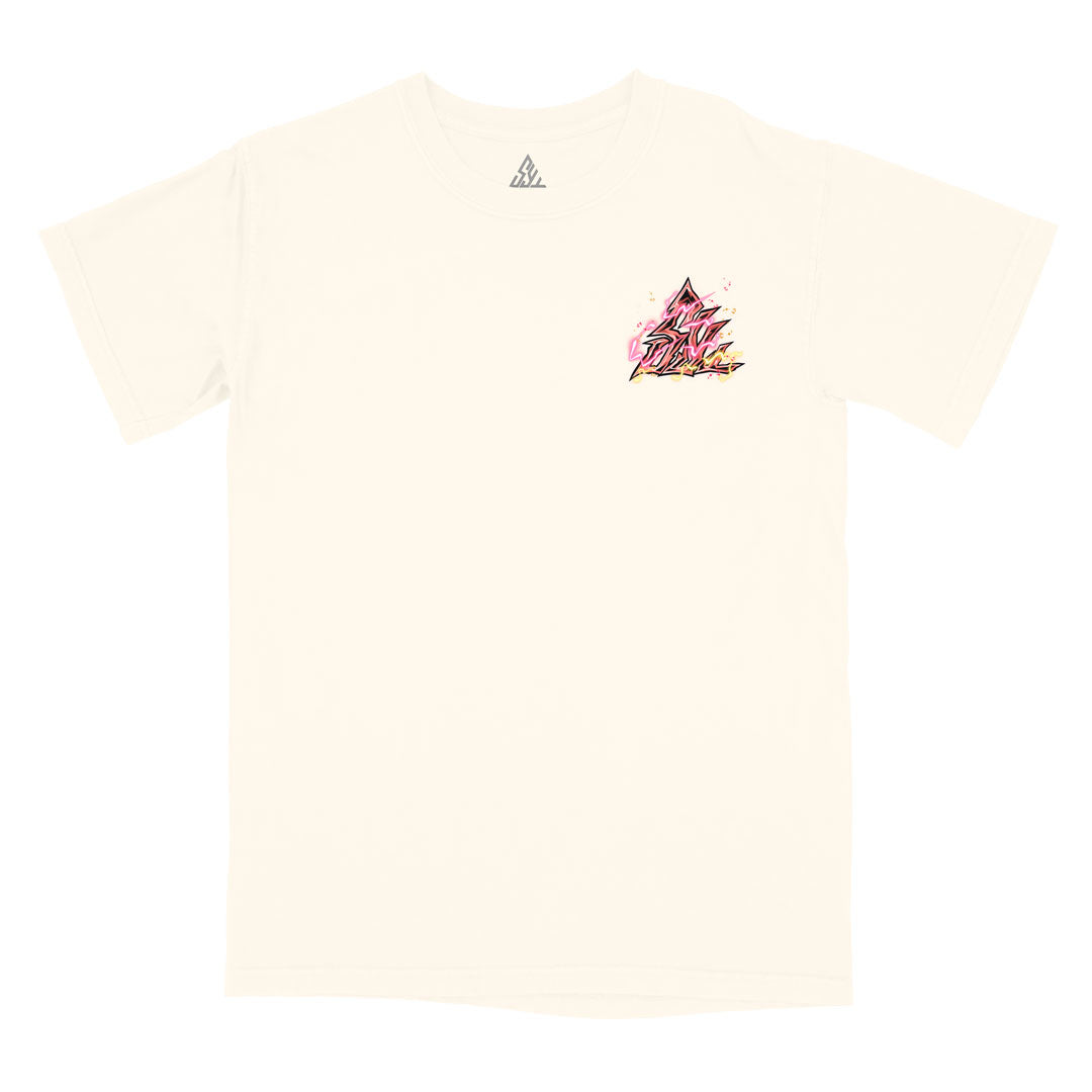 Blood Aura Heavyweight Tee - Ivory