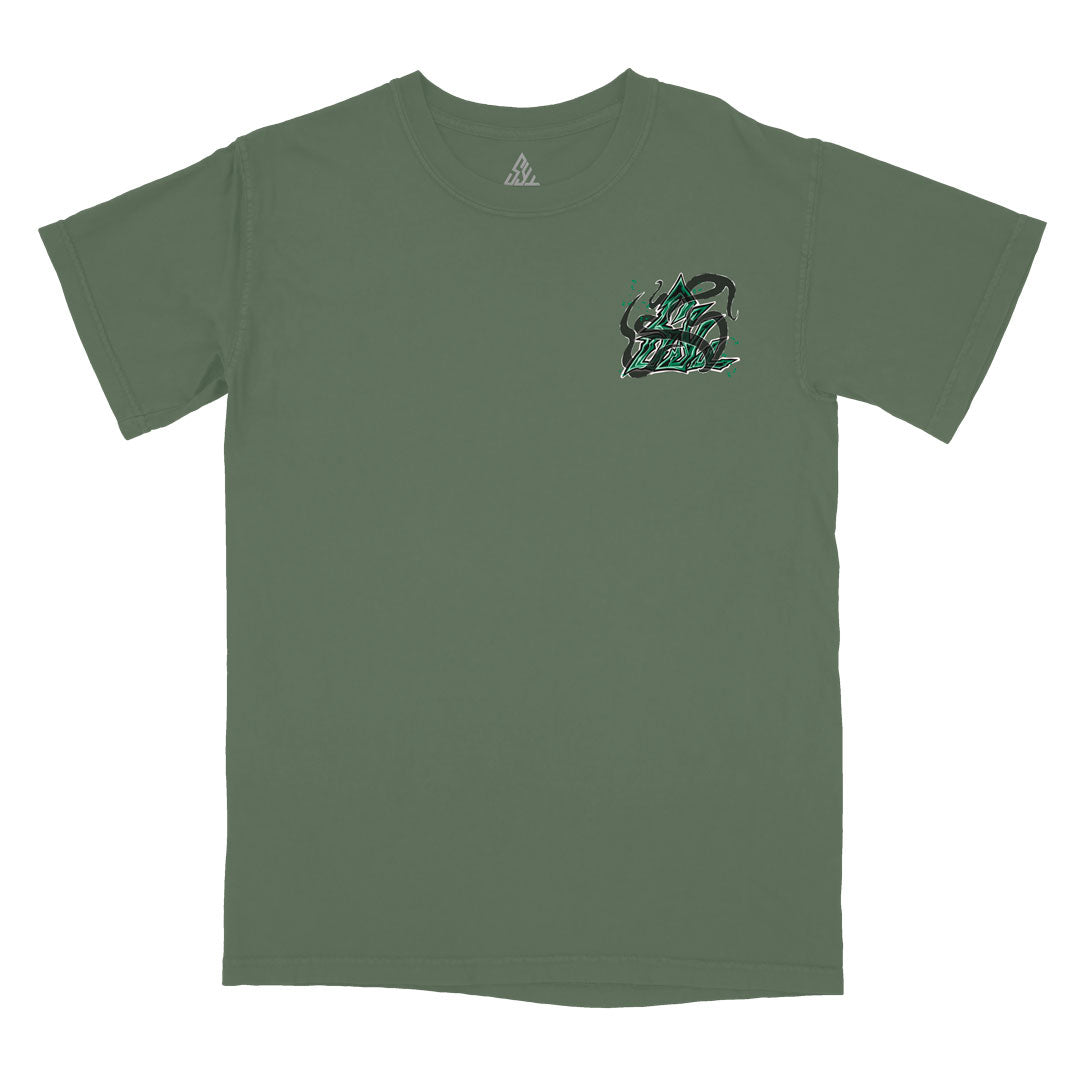 Umbral Unseen Heavyweight Tee - Moss