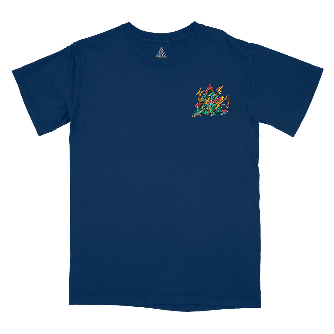 Resolve Heavyweight Tee - Navy