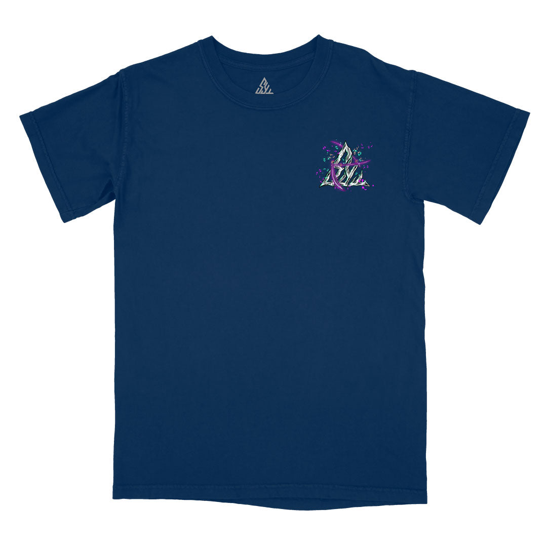 King of Hell Heavyweight Tee - Navy