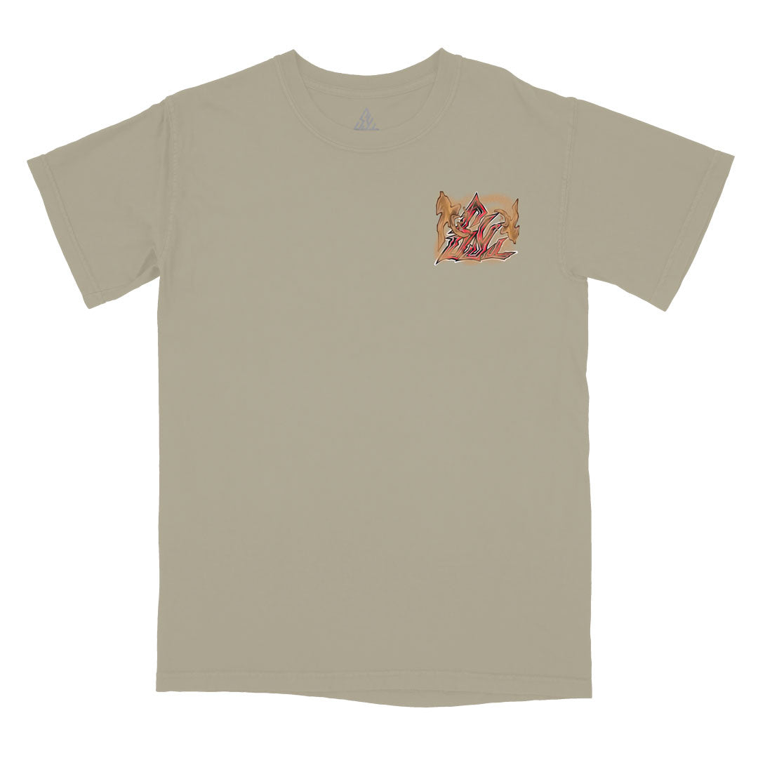 Desert's Wrath Heavyweight Tee - Sandstone