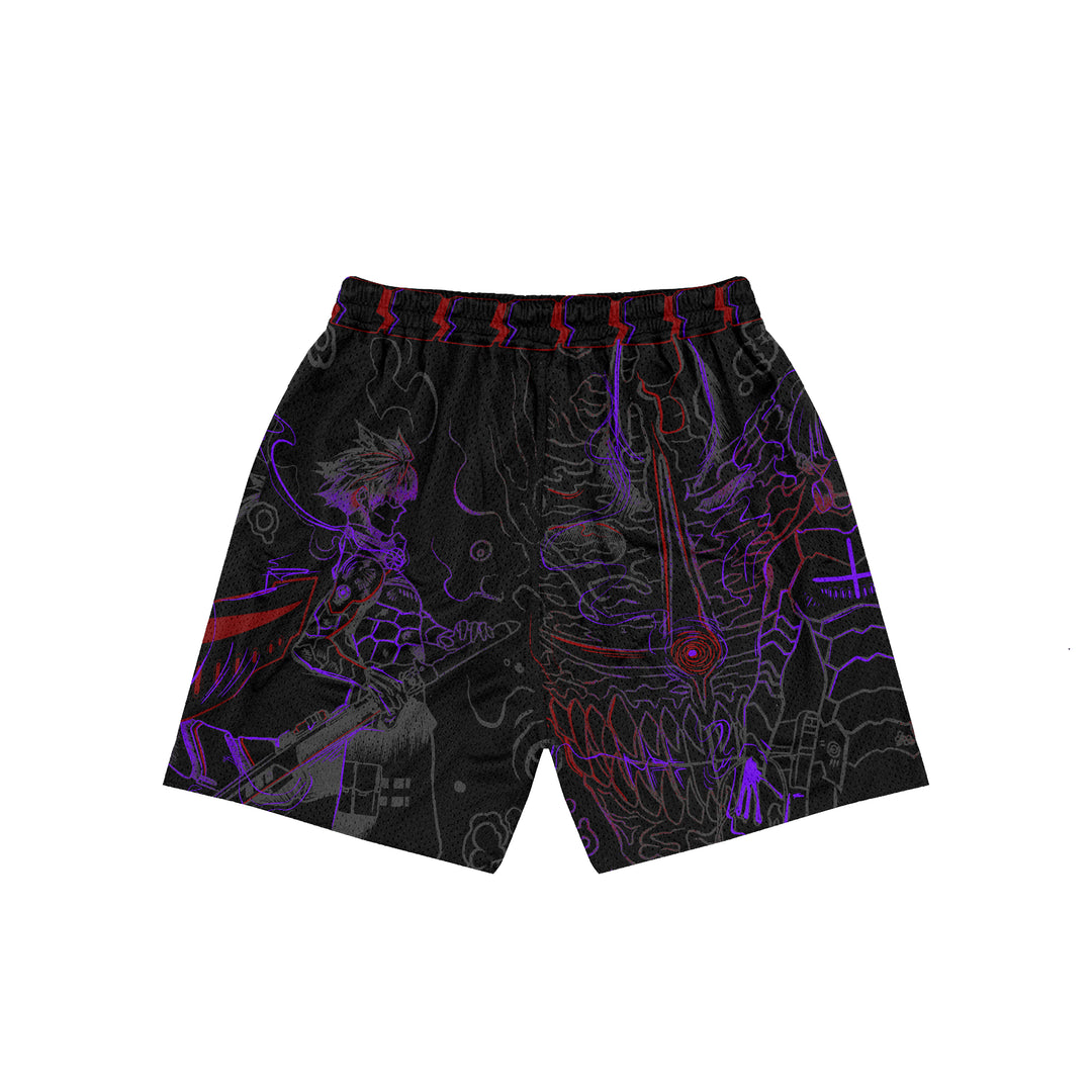 Blade Serpent Mesh Shorts