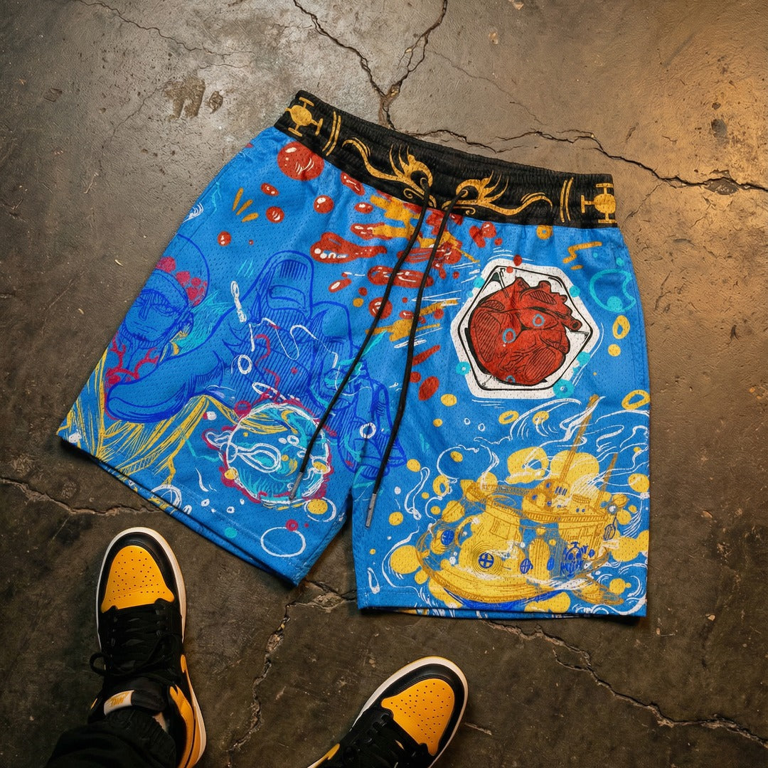 Room Authority Mesh Shorts - Abyss