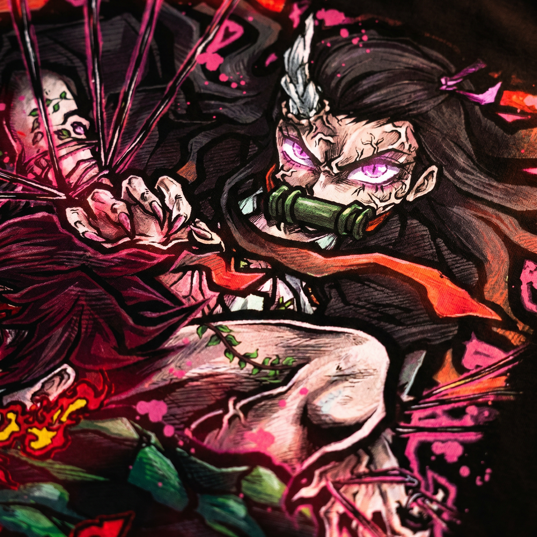 Sunfire & Fangs Heavyweight Tee - Black