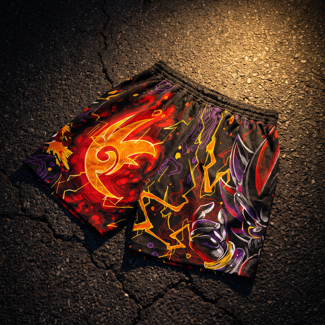 Ultimate Lifeform Mesh Shorts - Black