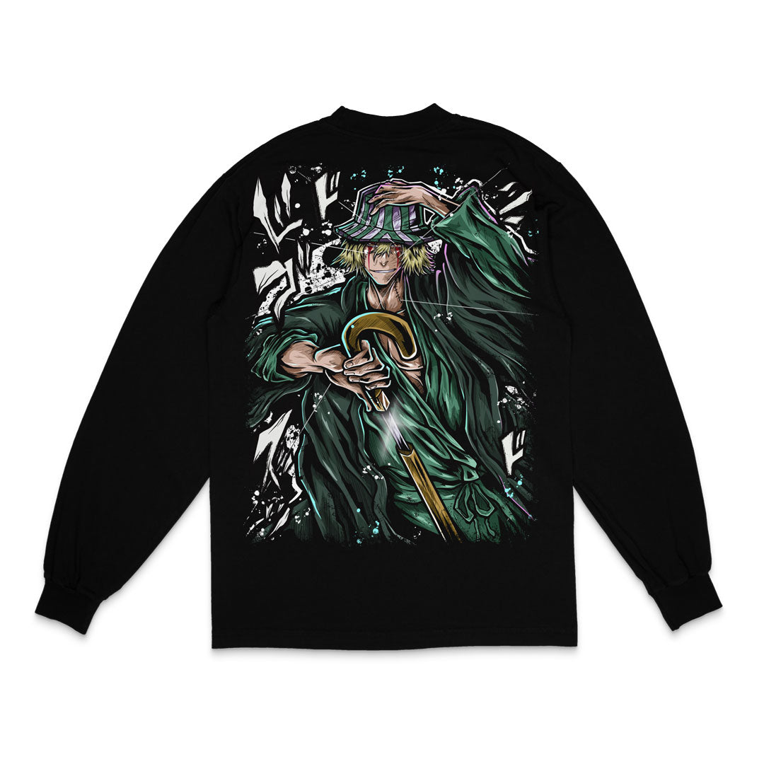Hat And Sandals Long Sleeve - Black