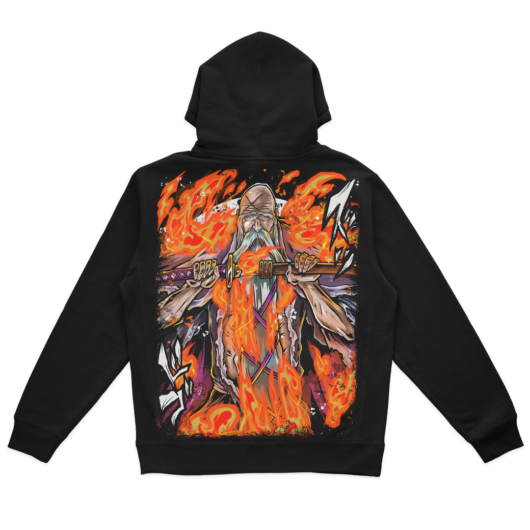Oldest Captain Heavyweight Hoodie - Black