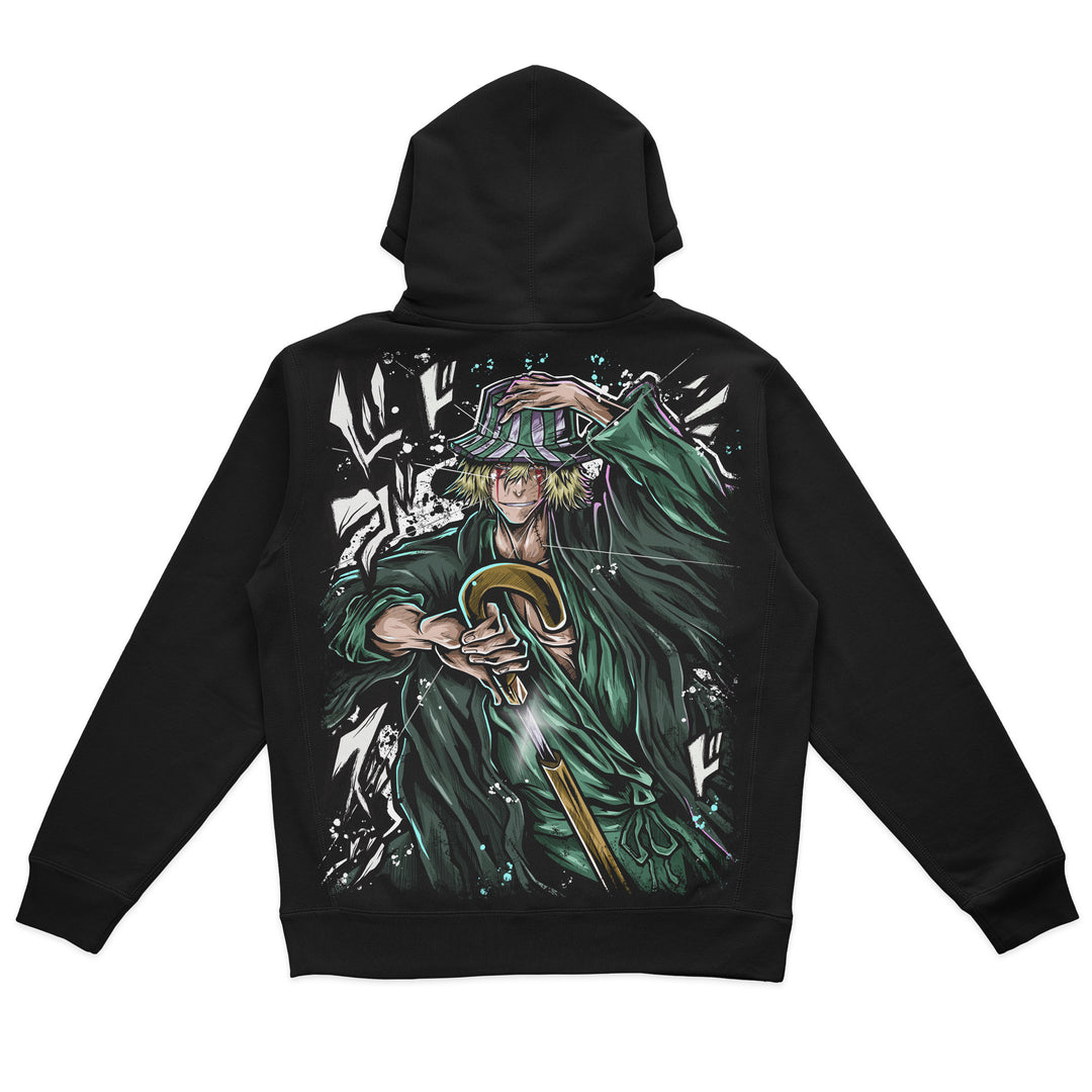 Hat And Sandals Heavyweight Hoodie - Black