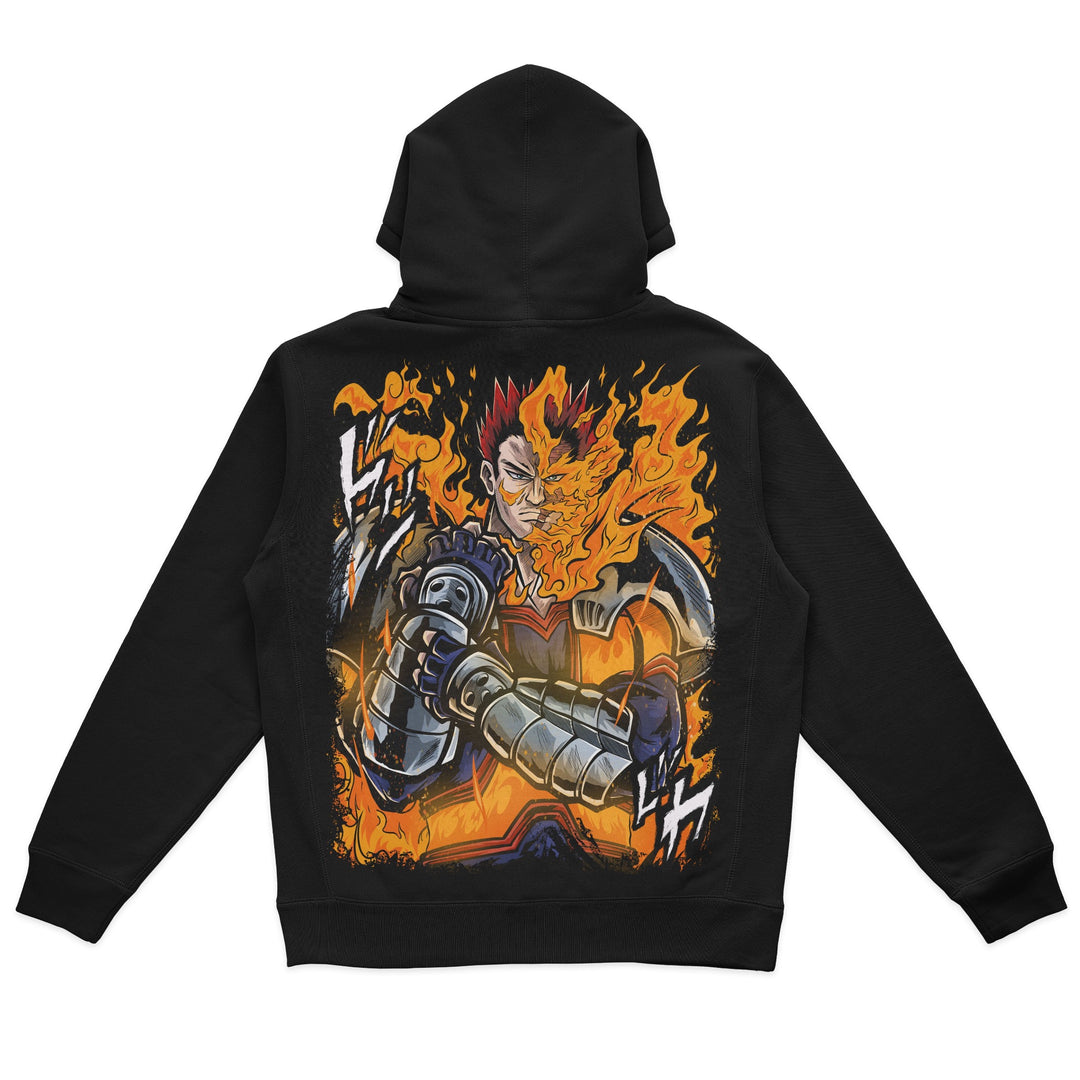 Hellflame Heavyweight Hoodie - Black