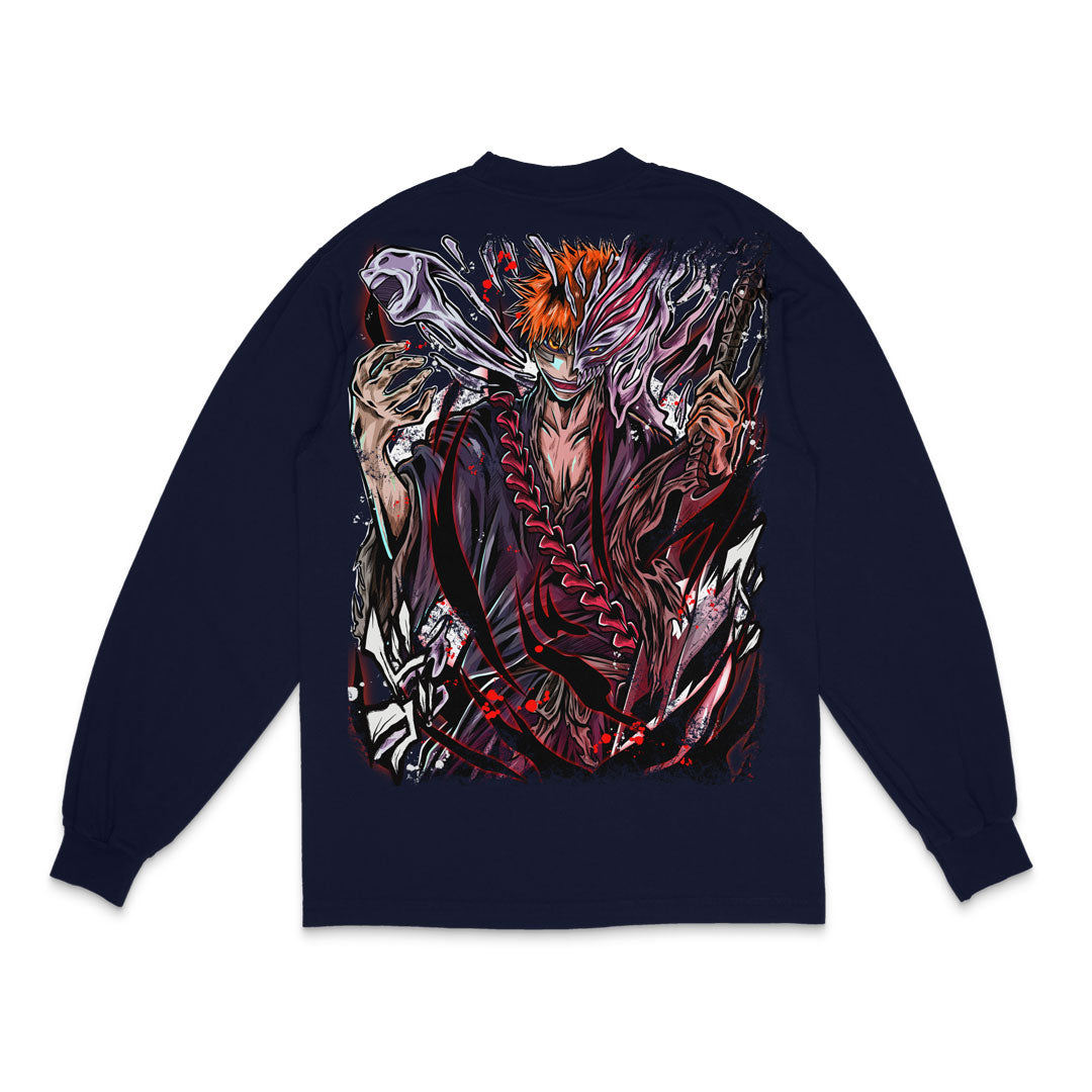 Hollow Ichigo Long Sleeve - Navy