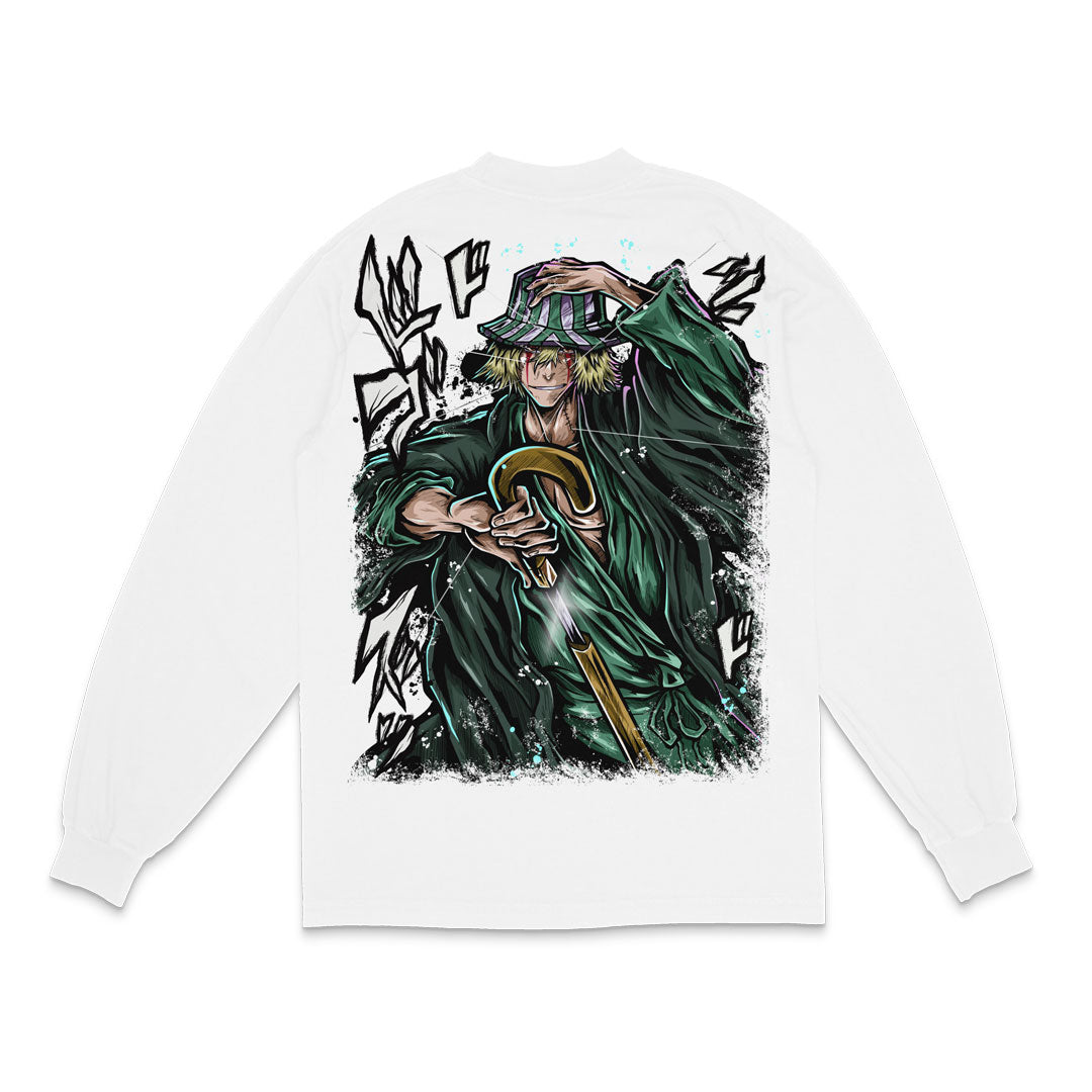 Hat And Sandals Long Sleeve - White