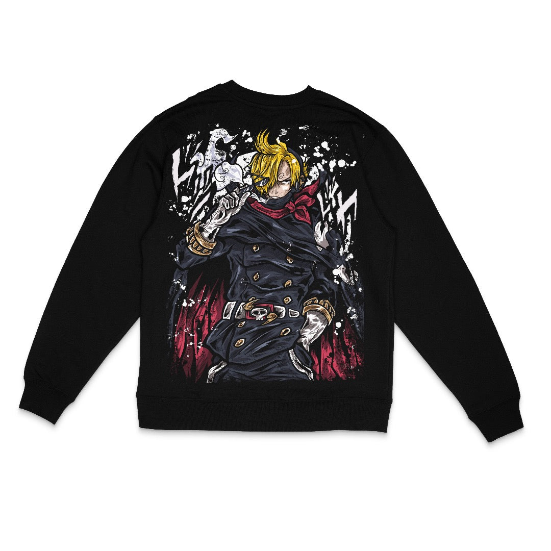 Stealth Black Crewneck - Black