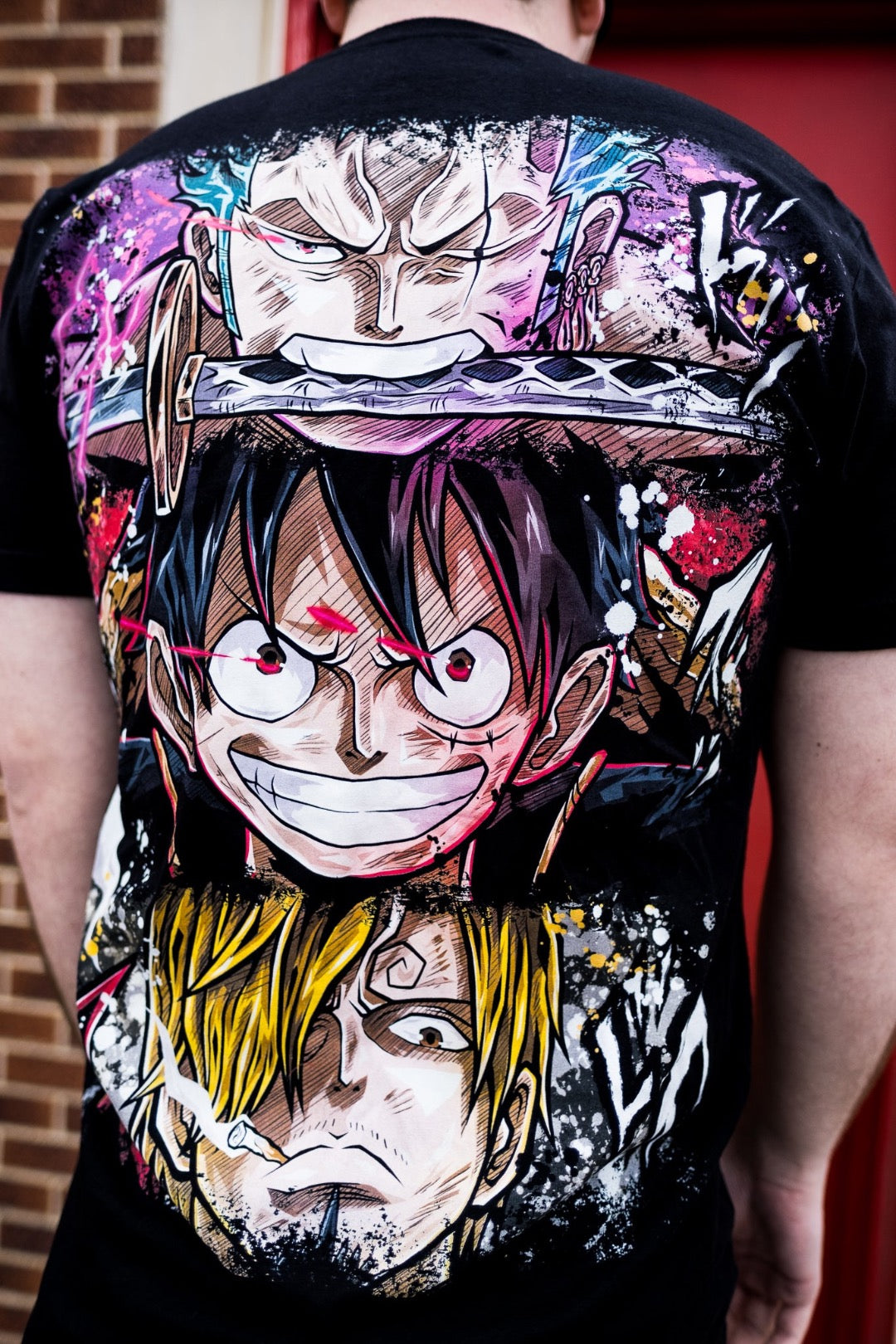 Monster Trio Heavyweight Tee - Black