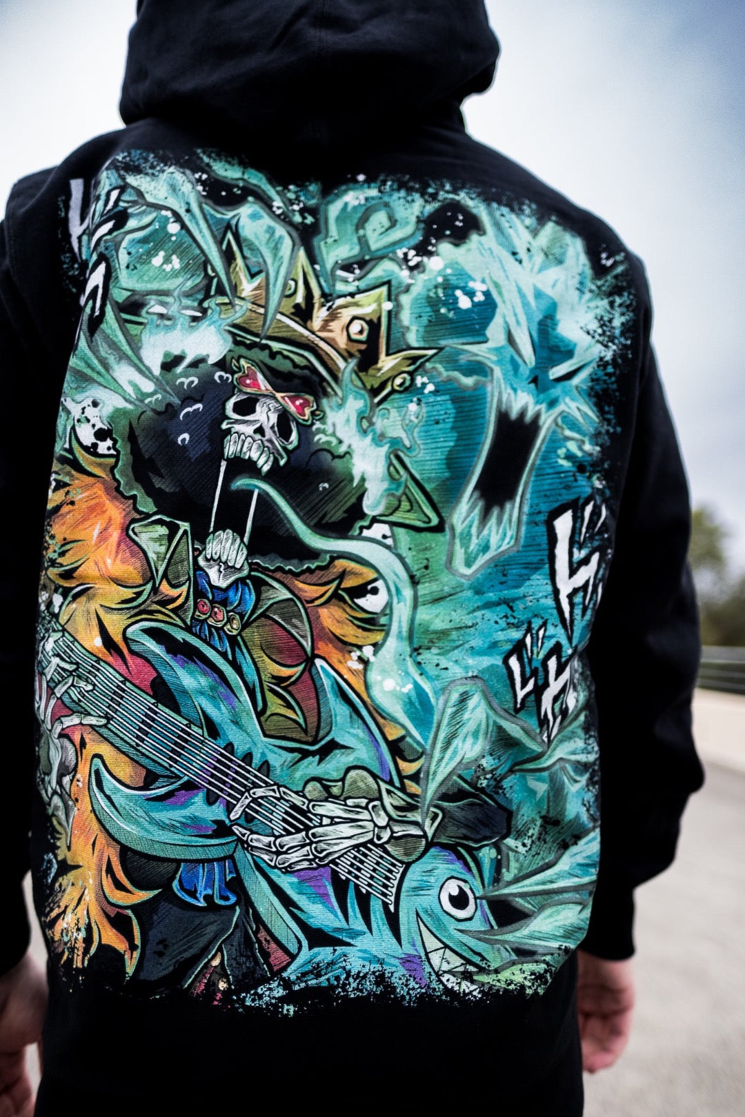 Soul King Heavyweight Hoodie - Black