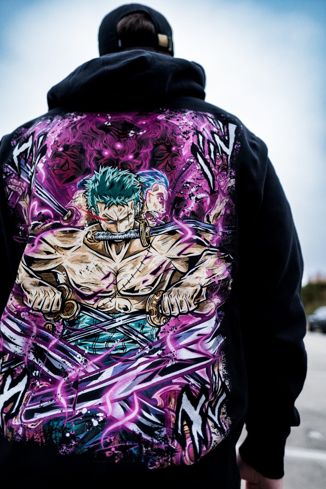 King Of Hell Heavyweight Hoodie - Black