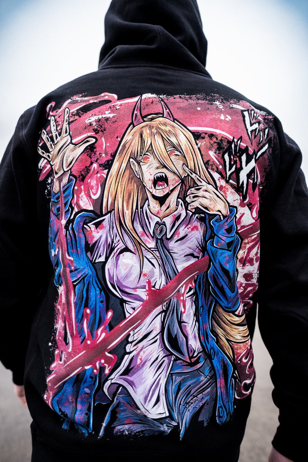 Blood Fiend Heavyweight Hoodie - Black