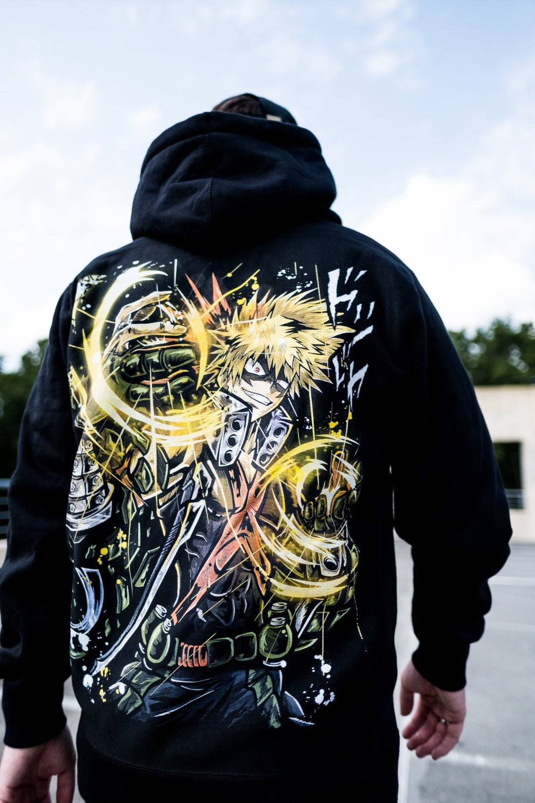 Explosion Heavyweight Hoodie - Black