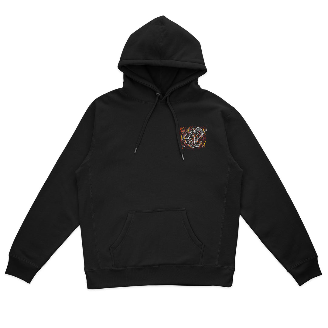 Raging Beast Heavyweight Hoodie - Black