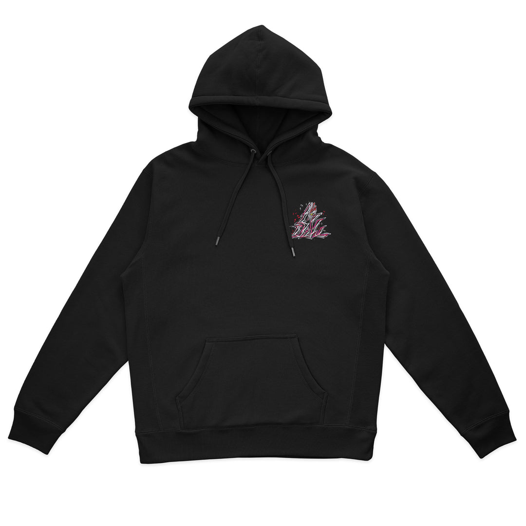 Hollow Ichigo Heavyweight Hoodie - Black