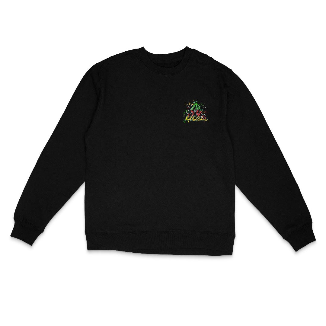 Monster Trio Crewneck - Black
