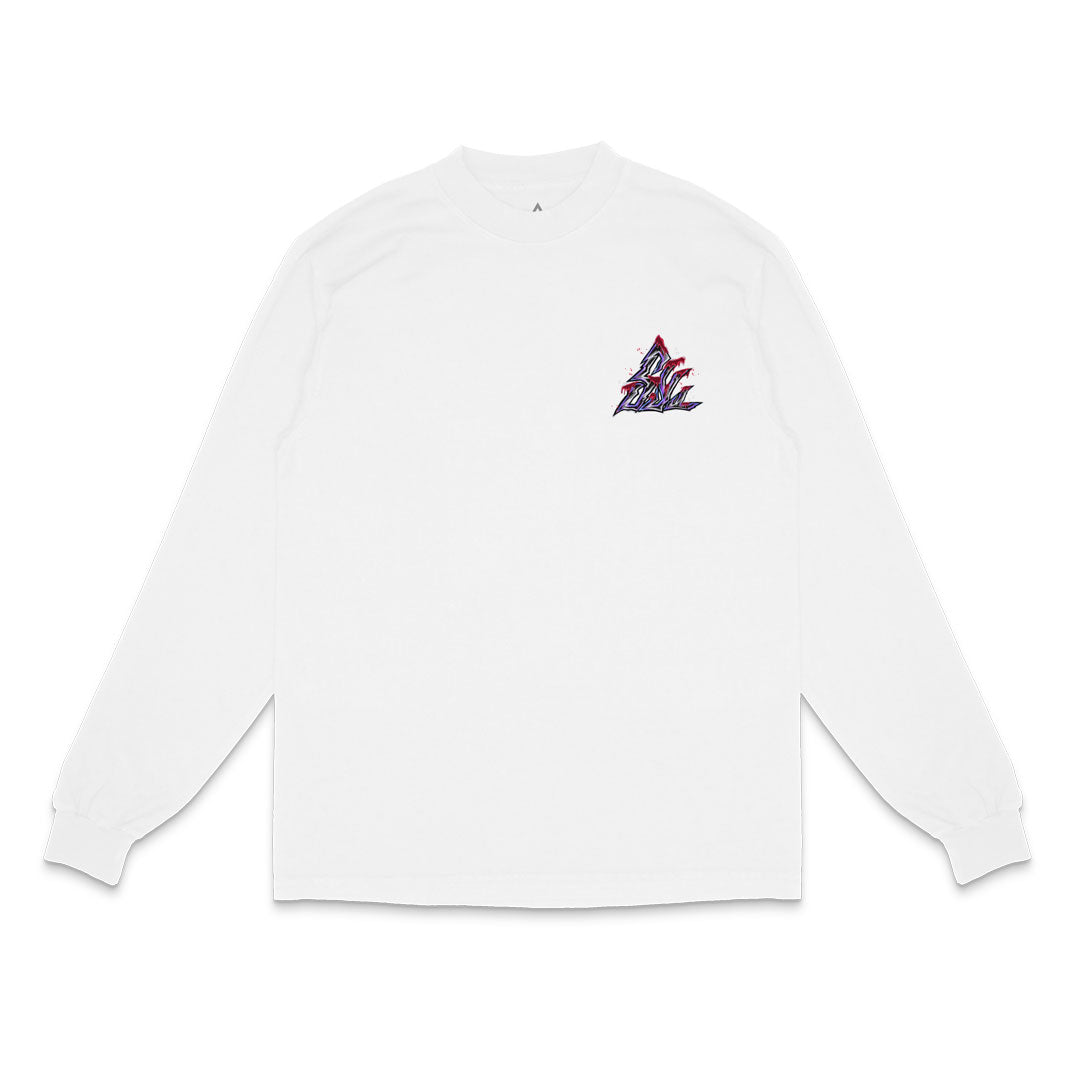 Death Sword Long Sleeve - White