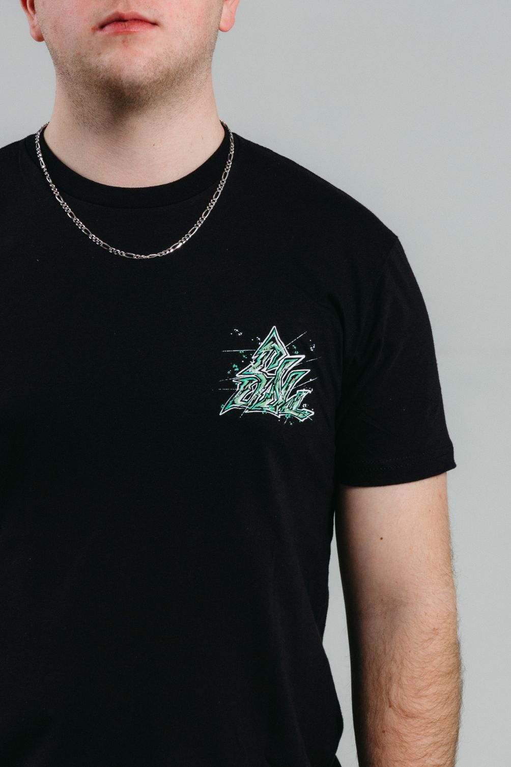 Hat And Sandals Heavyweight Tee - Black