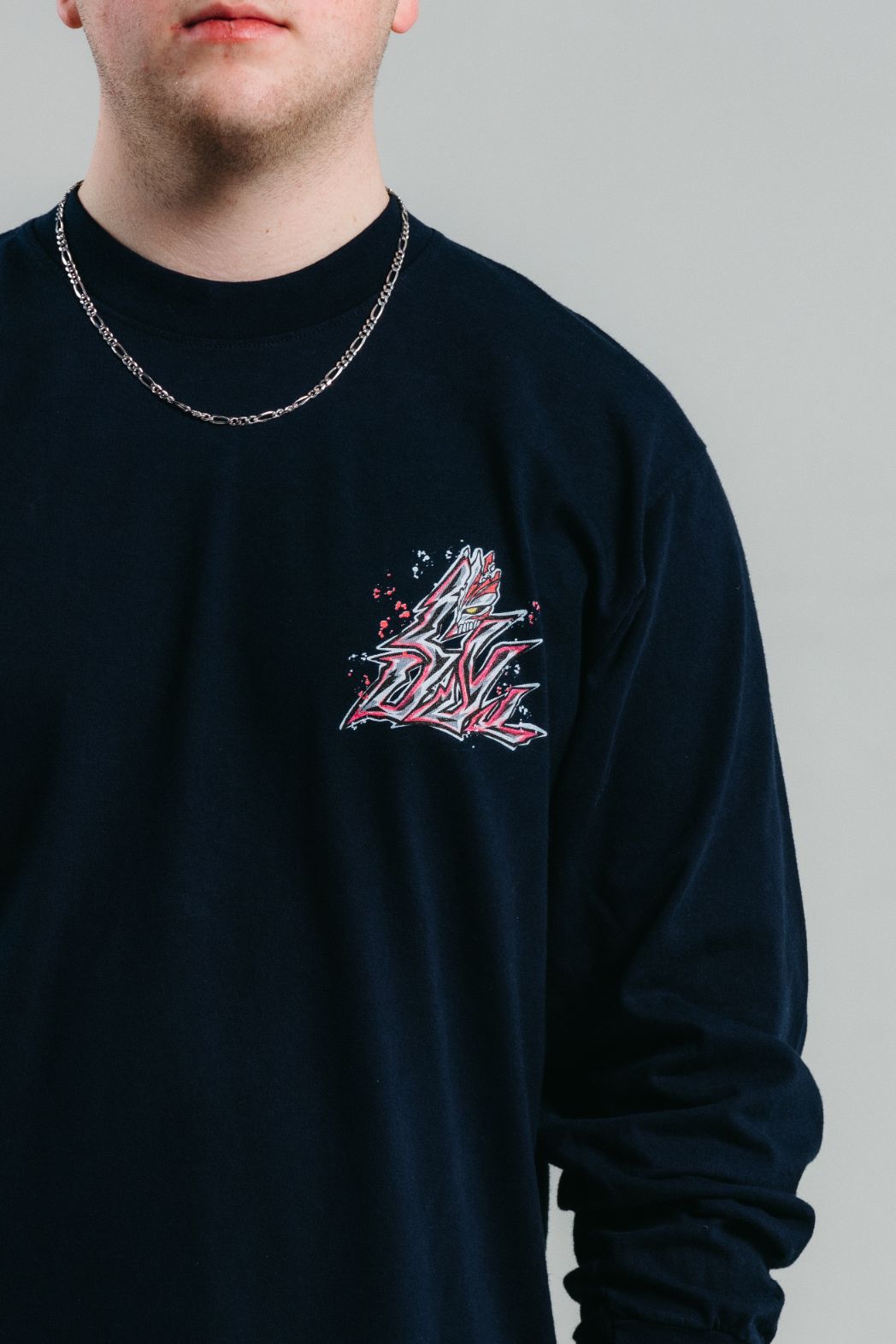 Hollow Ichigo Long Sleeve - Navy